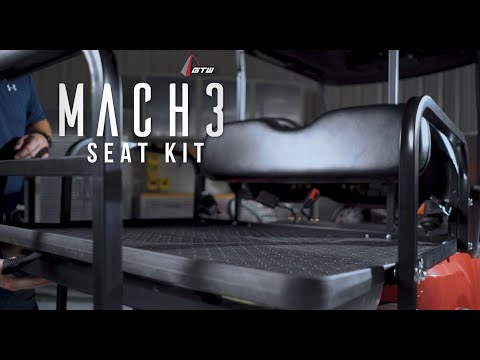 GTW Mach3 Rear Seat for all Club Car DS & Precedent